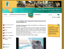 Tablet Screenshot of foyersruraux52.org